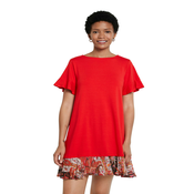 Red Desigual Vest Kali Mini Dress