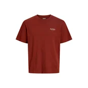 Jack & Jones Junior Majica JJEARCHIVE rjasto rjava
