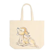 Cropp - Shopper torba s printom Bambi Disney - Krem