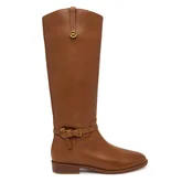 Jahalni škornji MICHAEL Michael Kors Beverly Flat 40F6BVFB5L Rjava