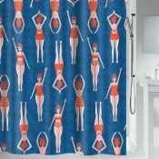 Zavesa za tuš 180x200 cm Baigneuses – Spirella