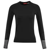 Ženska majica CCM Wrist Cut Protection LS with Ventilation Black XS