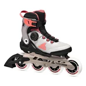 Ženski rolerji Rollerblade Macroblade 90 Boa Grey/Amethyst Rose EUR 42
