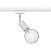Trio Lighting dvofazna točka DUOline Diallo, E27, bela - Dnevna soba/jedilnica - Sodobni - bela mat barva - Kovina