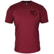 Muška majica kratkih rukava Karantin, Bordo