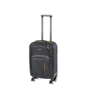 TraveLux lagana ručna torba s mekanim sklopivim kotačima, 40x30x20 cm, crna