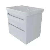 KOPALNIŠKA OMARICA Z UMIVALNIKOM LINEA ELEGANT BELA 60cm | Topdom