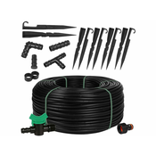 sarcia.eu Črna kapljična cev Rivulis HYDRO 16mm/0,30m/1,2l/h 25m+dodatki