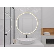 LED Ogledalo Gerbinie L - 80x80cm