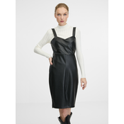 Black womens knee-length sheath dress ORSAY - Womens