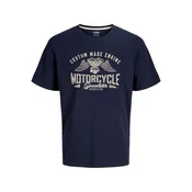 JJ Rebel by Jack & Jones majica Matheo za muškarce, teget, L