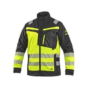 CXS Jakna CXS NAOS HV, moška, črno-rumena, Hi-Vis, visoko vidna