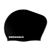 Kopalna kapa za dolge lase swimaholic long hair cap črna