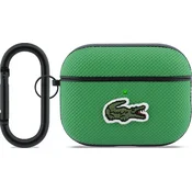 Lacoste Petit Pique Croc Logo obliž ovitek za AirPods Pro 3 zelen