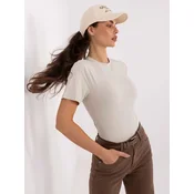 Bluza D12099M02805A svijetlo bež