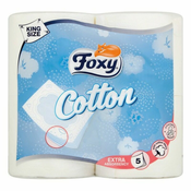 Foxy Foxy Cotton Toilet Paper 5 Layers 4 Rolls