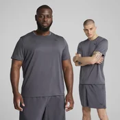 PUMA TAD ESSENTIALS Solid Cat Tee Men, Clothing, Galactic Gray, XS