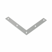 KOTNA VEZNA PLOŠČICA 100x100x15mm POCINKANA | Topdom