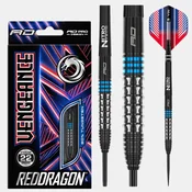 Steeldart puščice RED DRAGON/Vengeance Blue