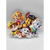 Loranc Magnet za torto Paw Patrol - Ekipa Tačke na patrulji