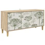 vidaXL TV omarica GOTHA 102 x 33 x 50 cm Sonoma Inženirski les
