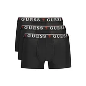 Moške črne boksarice GUESS Jeans