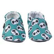 Snugi copat CU2567 Pandas barefoot U turquoise 30-31