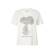 PRINCESS GOES HOLLYWOOD Majica Snoopy antracit/bela
