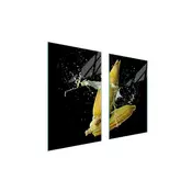 shumee STEKLENA ZAŠČITNA PLOŠČA ZA ŠTEDILNIK 75x52 CORN