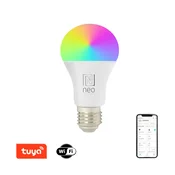 Immax NEO 07712L - LED RGB+CCT Zatemnitvena žarnica NEO LITE Smart E27/9W/230V Wi-Fi Tuya 2200 - 6500K