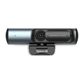 KJB 4K Ultra HD spletna kamera z avtomatskim ostrenjem, dvojnim mikrofonom in zaščito zasebnosti