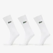 Nogavice Lacoste Crew Sock White 43-46