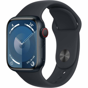 APPLE pametna ura Watch Series 9 Aluminium 41mm LTE, Midnight (Sport Band, Midnight S/M)