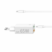 HAMA univerzalno USB-C napajanje za prijenosna racunala, GaN, Power Del. (PD), 5-20V/65W