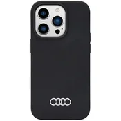 Maska Audi silikonska navlaka iPhone 14 Pro 6,1 tvrda crna futrola AU-LSRIP14P-Q3/D1-BK (AU-LSRIP14P-Q3/D1-BK)