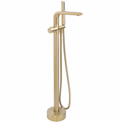 Samostoječa mešalna pipa Rea CLARK BRUSH GOLD