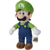 Plišana igracka Simba Toys Super Mario - Luigi, 20 cm