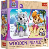 Puzzle - 24 drvene slagalice - Paw Patrol za djevojčice Trefl 20266