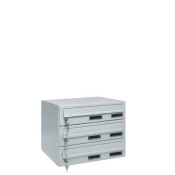 M37/3 modularni nabiralnik raven RAL7035 Siva