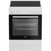 Beko Elektricni šporet FBS67000WD, 73l, Beli