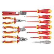 Felo set dielektricnih alata Ergonic VDE sa sa kleštima i testerom 11 kom ( 41391104 )