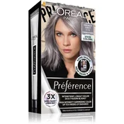 L’Oréal Barva za lase Preference Vivid Colors št. 9.112 Smokey Grey (Camden Town) 1 paket