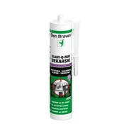 shumee Den Braven silikon za strehe črne barve 280 ml Elast-o-Rub