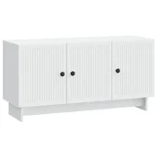 vidaXL TV omarica Bela 99 x 34,5 x 50 cm Inženirski les