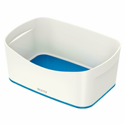 Belo-modra namizna škatla Leitz MyBox, dolžina 24,5 cm