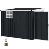 Homestar Vrtna lopa 128x231x181 cm temno siva