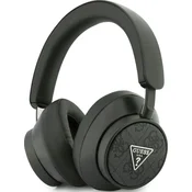 Slušalke Guess slušalke čez uho 4G Triangle Logo Bluetooth črne (GUBHC15PMRTRK)