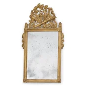 Casa Padrino luxury baroque mirror antique gold - Magnificent solid wood baroque style wall mirror with antique mirror glass - Handmade baroque furniture - Made in Italy - Luxury baroque interior