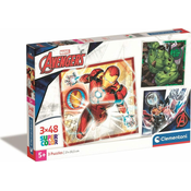 Clementoni Puzzle Avengers 3x48 kosov