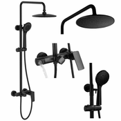 REA Roger Set za prhanje Black Matt